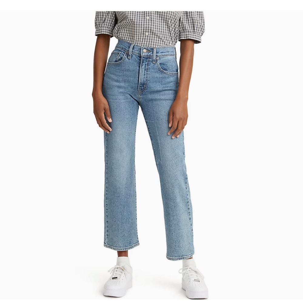 Women's Levi's NEW High Waisted Cropped Flare Jeans